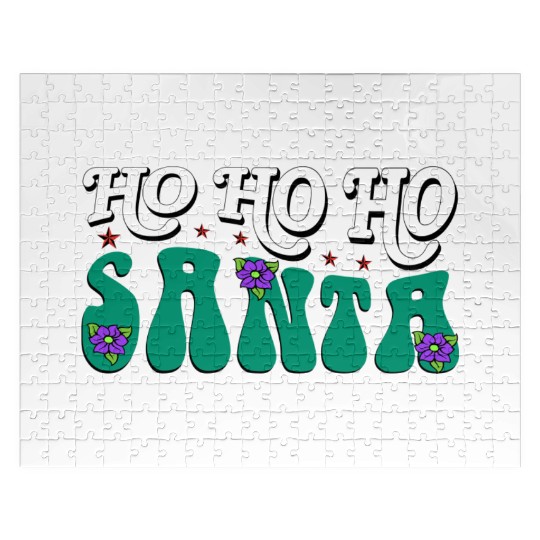 Ho Ho Ho Santa Jigsaw Puzzles