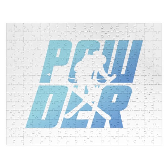 Ski Freestyle, Skiing, Skier - Powder Jigsaw Puzzles