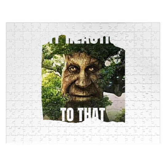 My Reaction To That Information Wise Mystical Tree Jigsaw Puzzles