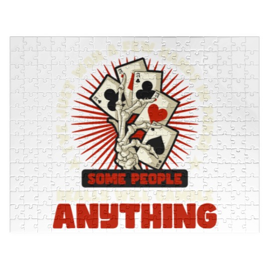 Poker Casino Poker Player Gambling Roulette Gift Jigsaw Puzzles