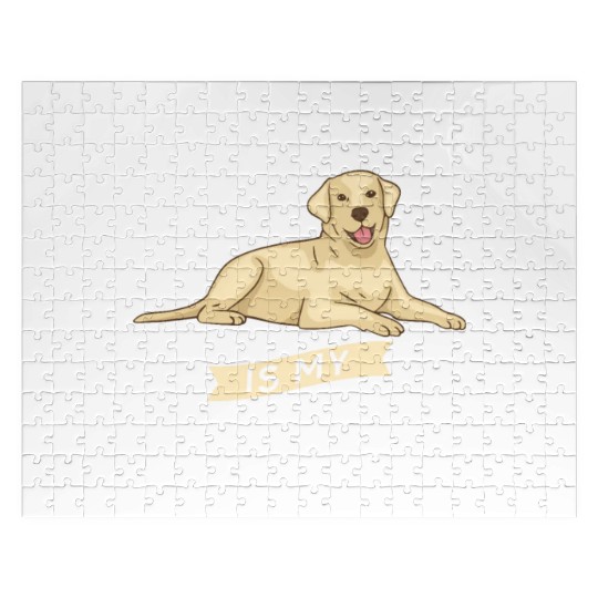 Labrador A Labrador Is My BFF Jigsaw Puzzles