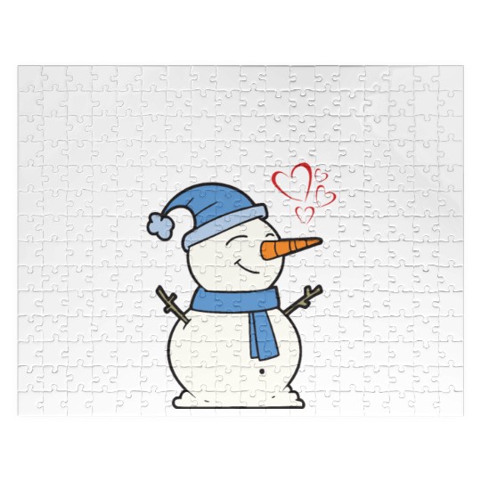 We Love You Snow Much Apparel Jigsaw Puzzles