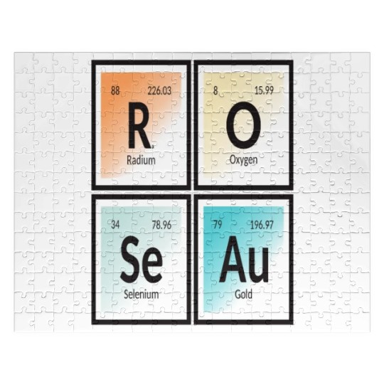 Roseau | Periodic Table of Elements Jigsaw Puzzles