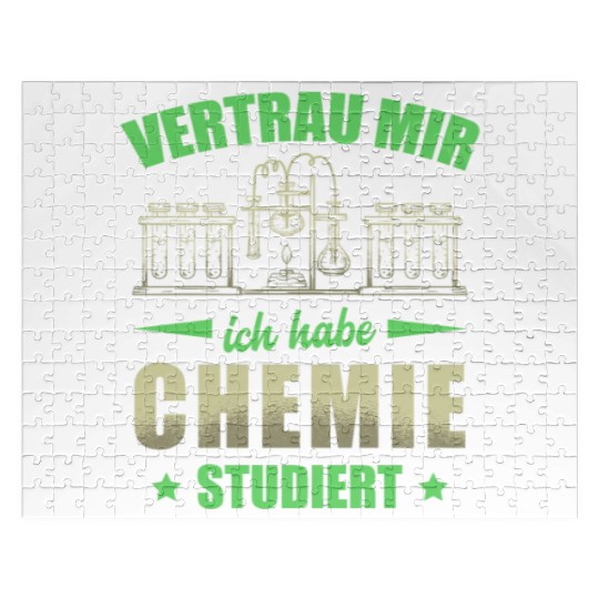 Chemistry Chemikant Chemical Laboratory Assistant Jigsaw Puzzles