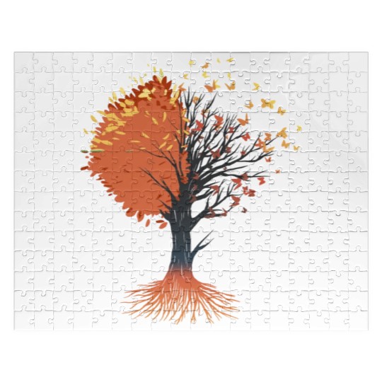 Butterfly Tree Beautiful Animal Butterflies Tree Jigsaw Puzzles