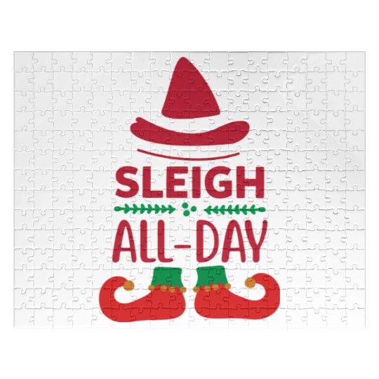 Sleigh all day Jigsaw Puzzles