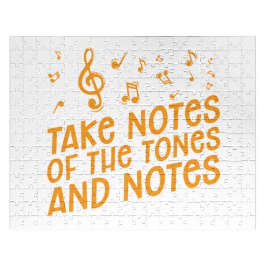 Music Teacher Notes Jigsaw Puzzles