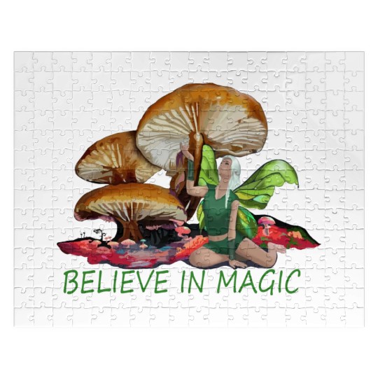 LITTLE WOOD ELF Jigsaw Puzzles