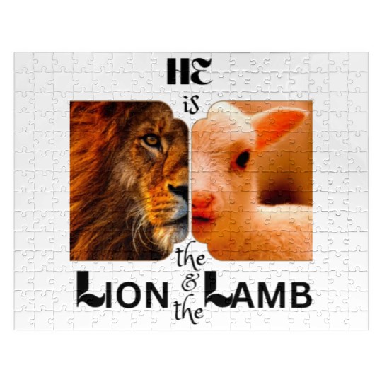 He is the Lion and the Lamb Jigsaw Puzzles