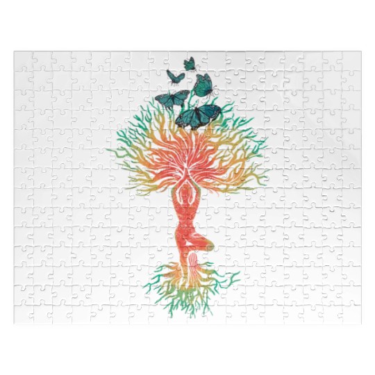 Butterfly Tree Beautiful Animal Butterflies Tree Jigsaw Puzzles