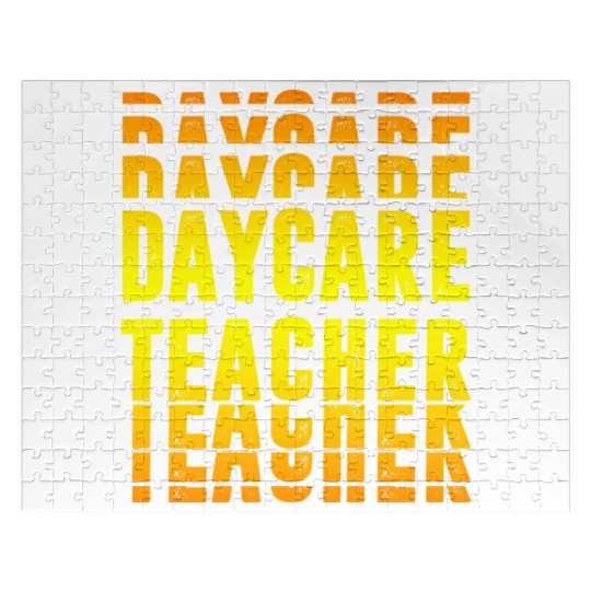 Daycare Teacher Design Jigsaw Puzzles