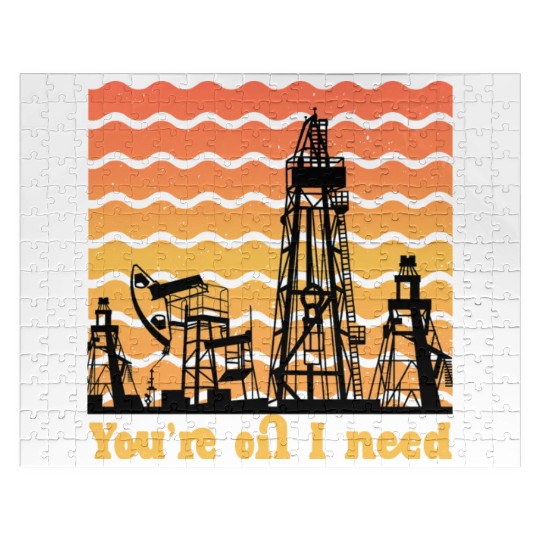 oilfield worker gift - funny oilfield worker Jigsaw Puzzles