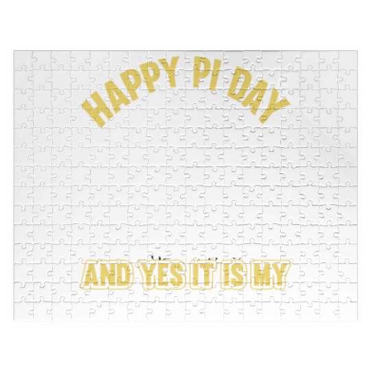 Happy PI birthday Jigsaw Puzzles