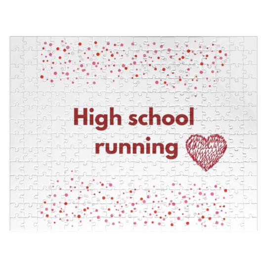 High school running ,Teenage clothes Jigsaw Puzzles