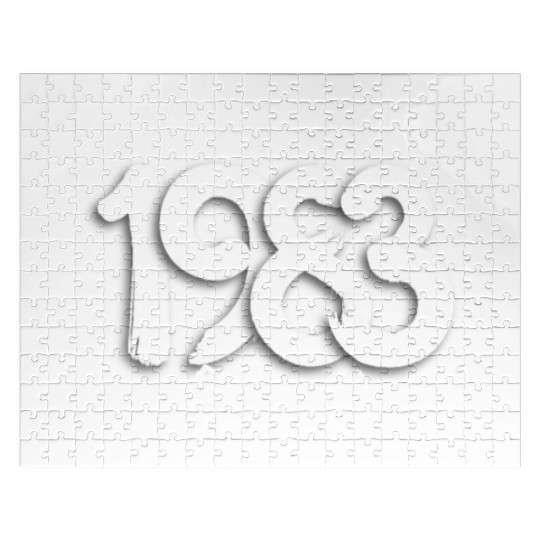 40 Years Vintage 1983 Retro 40th Birthday Jigsaw Puzzles