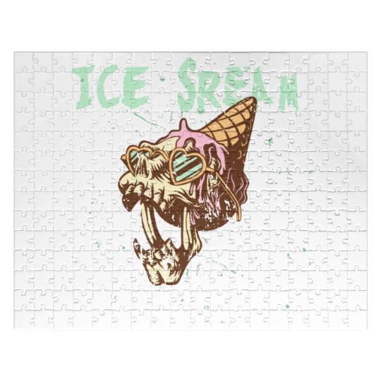 Ice scream Halloween Jigsaw Puzzles