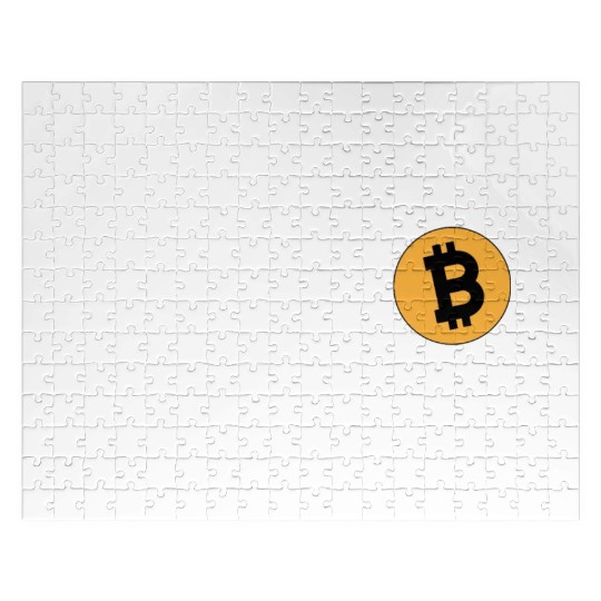 Bitcoin cryptocurrency, Bitcoin BTC Jigsaw Puzzles