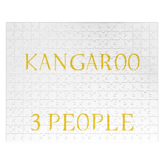 Kangaroo lovers - Kangaroo owner - i like Kangaroo Jigsaw Puzzles