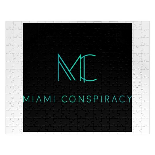 Miami Conspiracy Green Logo Jigsaw Puzzles