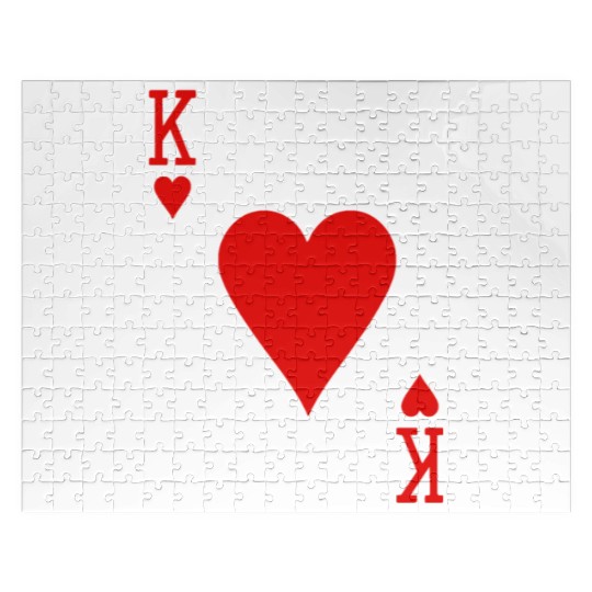 King Of Hearts Matching Couple Saint Valentine's D Jigsaw Puzzles