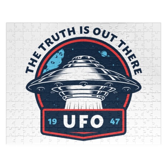 UFO 1947 The Truth Is Out There Jigsaw Puzzles