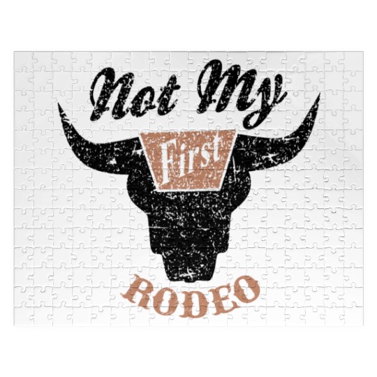 Not My First Rodeo Apparel Jigsaw Puzzles