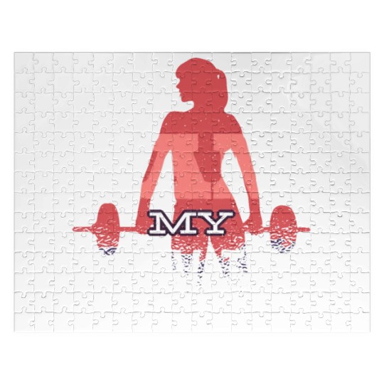 I Am My Fitness Motivation Gym Workout Affirmation Jigsaw Puzzles