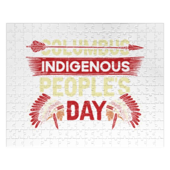 Indigenous People's Native Indian American Anti Jigsaw Puzzles