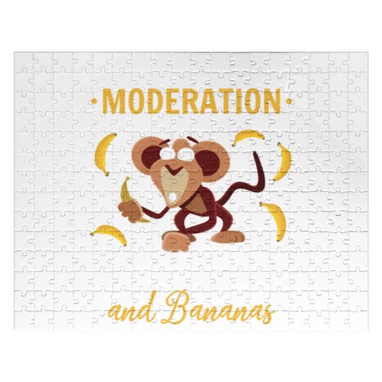 Orangutan Monkey Chimpanzee Monkey Lover - Funny M Jigsaw Puzzles
