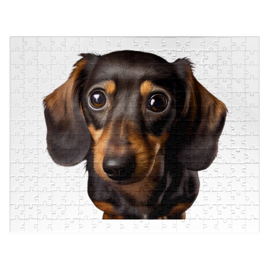 Sweet Dachshund - I Dachshund Just Around - Jigsaw Puzzles