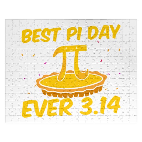 Funny Math Gift Best pi day ever 3.14 Jigsaw Puzzles