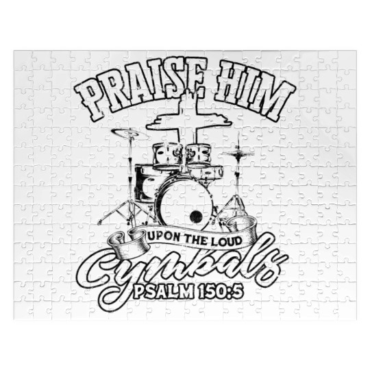 drumsticks Drum Music Christian Drummer church Jigsaw Puzzles