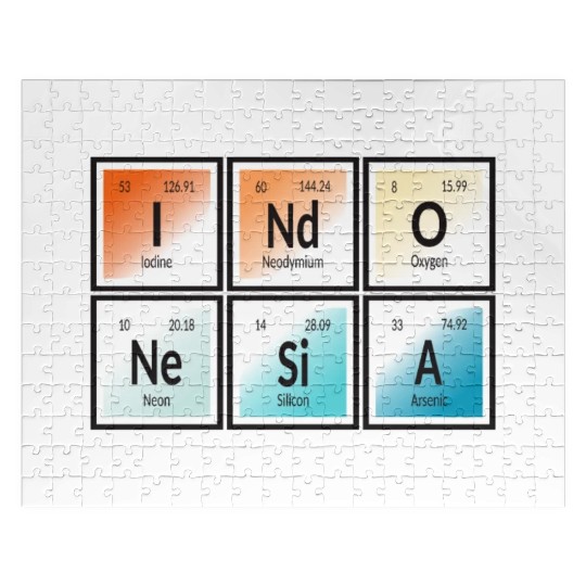 Indonesia | Periodic Table of Elements Jigsaw Puzzles