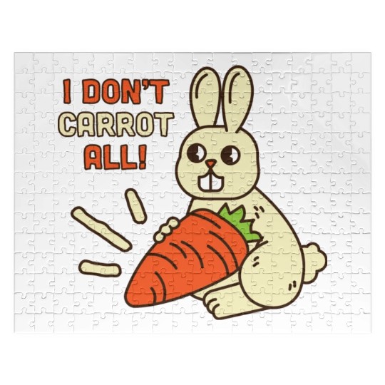 i don't carrot all Jigsaw Puzzles