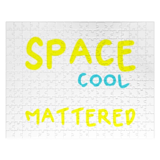 Space Was Cool Before It Mattered Funny Kids Astro Jigsaw Puzzles