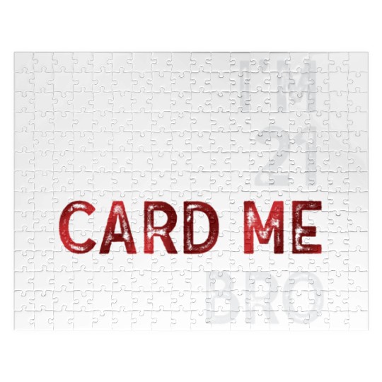 I'm 21 Card Me Bro 21 Years Old 21st Birthday Jigsaw Puzzles