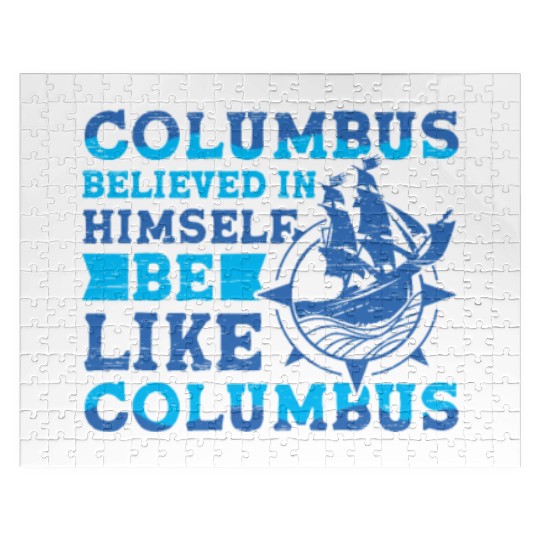 Columbus Believe 1942 American Italian Christopher Jigsaw Puzzles