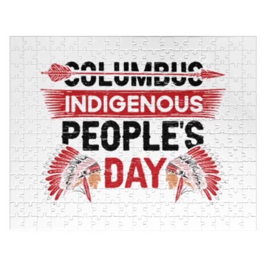 Indigenous People's Native Indian American Anti Jigsaw Puzzles