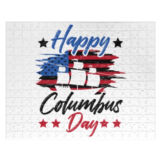 Columbus Day 1942 American Italian Christopher Jigsaw Puzzles