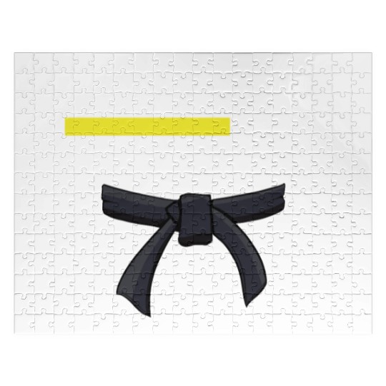 Jiu jitsu black belt loading jujutsu martial arts Jigsaw Puzzles