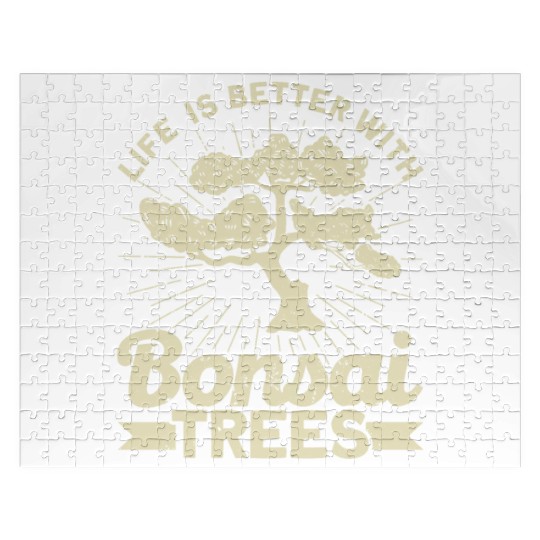 Bonsai Tree Owner Gift Bonsai Tree Gardening Jigsaw Puzzles
