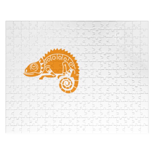 Funny Chameleon Lover Saying Jigsaw Puzzles