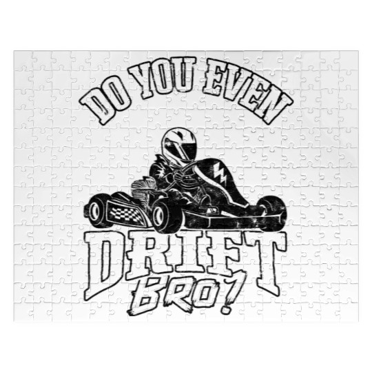 Go Kart Racer Pit Crew Car Racing Karting Jigsaw Puzzles