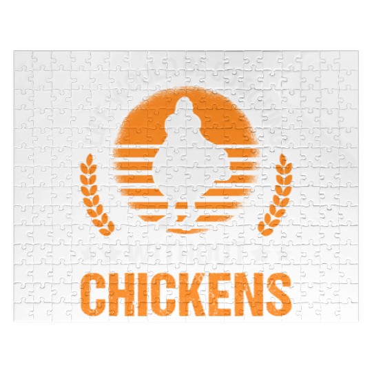 Chickens Chicken Farm Farmer Jigsaw Puzzles