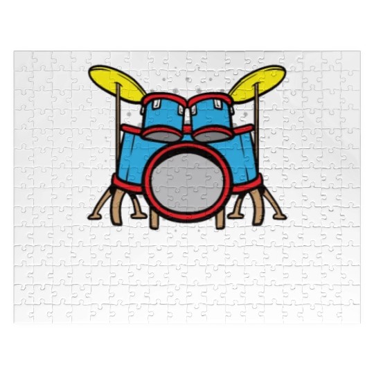 Drummer Drums Music Drum Set Drumming Jigsaw Puzzles