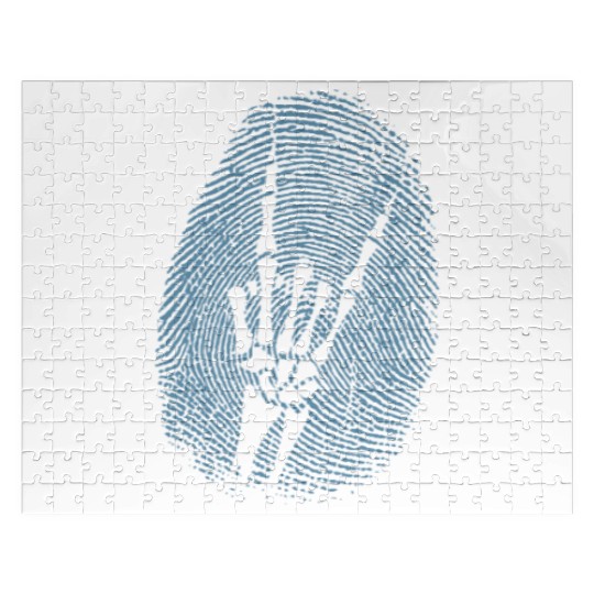 Heavy Metal Fingerprint Music Genre Jigsaw Puzzles