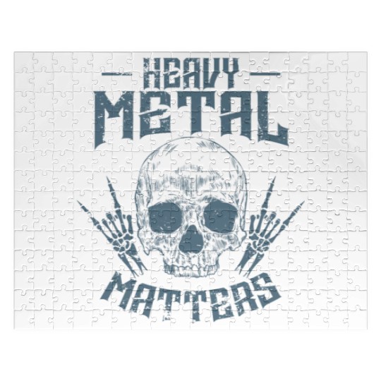 Heavy Metal Matters Bonehead Music Jigsaw Puzzles