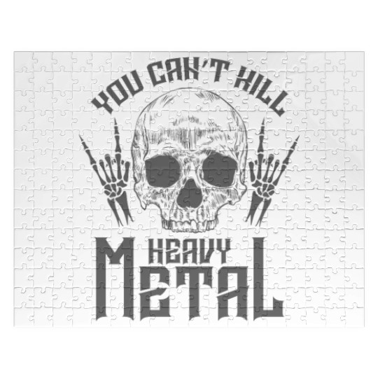 You can't killing Heavy Metal Music Band Jigsaw Puzzles