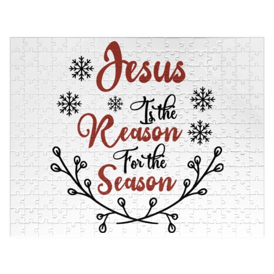 Jesus is the reason for the season Jigsaw Puzzles