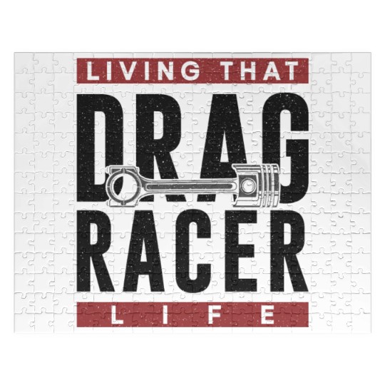 Drag Racing Race Car Living That Jigsaw Puzzles